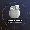 Hammer KO Pro Bluetooth Earbuds with Upto 20H Playtime, ENC, Fast Charging Type-C, IPX4 Water Resistant, Bluetooth v5.3, Touch Controls and Voice Assistant (White) Hammer KO Pro Bluetooth Earbuds with Upto 20H Playtime, ENC, Fast Charging Type-C, IPX4 Water Resistant, Bluetooth v5.3, Touch Controls and Voice Assistant (White)