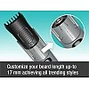 Havells BT5100C Micro USB Rechargeable Beard & Moustache Trimmer with Hypoallergenic Stainless Steel Blades Allows Zero Trim with .5 mm Precision Havells BT5100C Micro USB Rechargeable Beard & Moustache Trimmer with Hypoallergenic Stainless Steel Blades Allows Zero Trim with .5 mm Precision