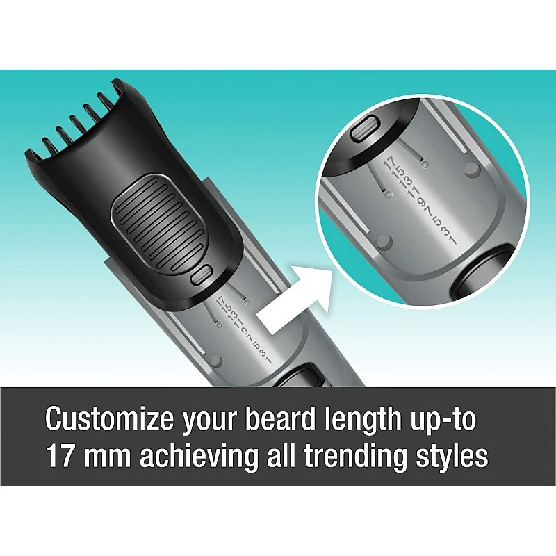 Havells BT5100C Micro USB Rechargeable Beard & Moustache Trimmer with Hypoallergenic Stainless Steel Blades Allows Zero Trim with .5 mm Precision Havells BT5100C Micro USB Rechargeable Beard & Moustache Trimmer with Hypoallergenic Stainless Steel Blades Allows Zero Trim with .5 mm Precision
