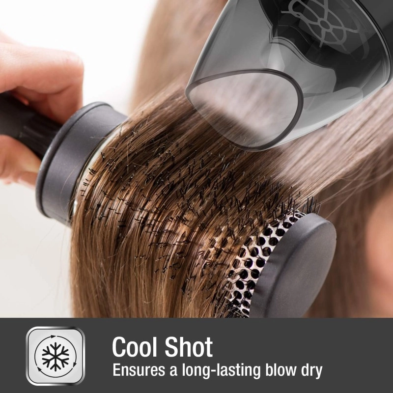 Havells HD3181 1600 Watts Unisex Foldable Hair Dryer; 3 Heat (Hot/Warm/Cold) Settings including Cool Shot Button; Heat Balance Technology (Black) Havells HD3181 1600 Watts Unisex Foldable Hair Dryer; 3 Heat (Hot/Warm/Cold) Settings including Cool Shot Button; Heat Balance Technology (Black)