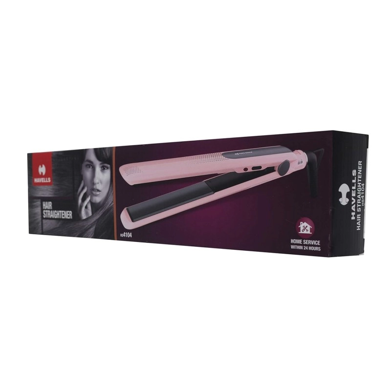Havells HS4104 Hair Straightener (Pink) Havells HS4104 Hair Straightener (Pink)