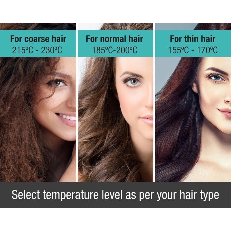 Havells HS4152 Titanium plates professional Hair Straightener; Adjustable temperature with instant heating; For all hair types (Gold) Havells HS4152 Titanium plates professional Hair Straightener; Adjustable temperature with instant heating; For all hair types (Gold)