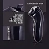 Havells RS7010 - 3 Head Rotary Shaver with Built in pop-up Trimmer for Wet & Dry Shave (Black) Havells RS7010 - 3 Head Rotary Shaver with Built in pop-up Trimmer for Wet & Dry Shave (Black)