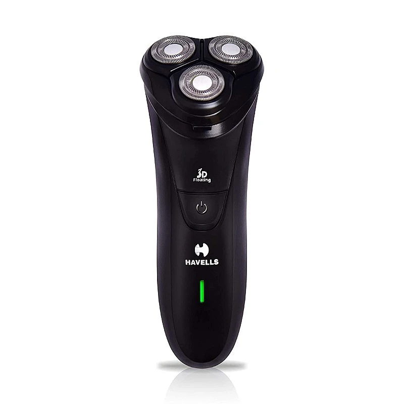 Havells RS7010 - 3 Head Rotary Shaver with Built in pop-up Trimmer for Wet & Dry Shave (Black) Havells RS7010 - 3 Head Rotary Shaver with Built in pop-up Trimmer for Wet & Dry Shave (Black)