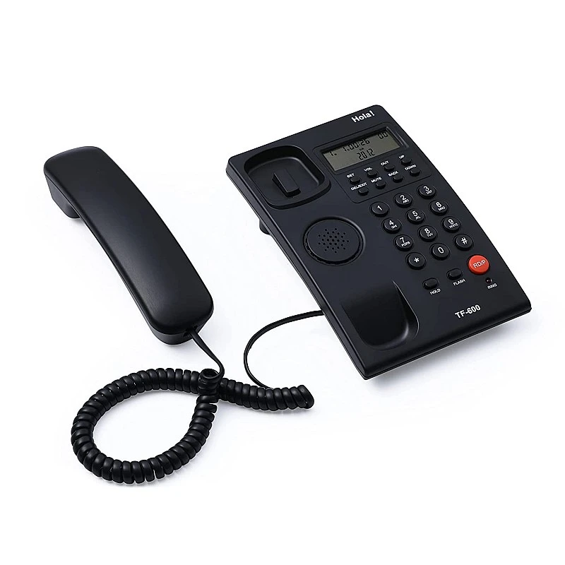 Hola TF 600 Corded Landline Phone Set with Caller ID (CLI) Function Made in India Hola TF 600 Corded Landline Phone Set with Caller ID (CLI) Function Made in India