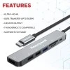 Honeywell Newly Launched 7-in-1 TypeC Docking Station with 4K HDMI,1xUSB 3.0,2xUSB 2.0 & TypeC 3.0 PD Charging 100W Port, SD & Micro SD Slot, for All Type C Devices- MacBook Laptop, PC, Thunderbolt 3 Honeywell Newly Launched 7-in-1 TypeC Docking Station with 4K HDMI,1xUSB 3.0,2xUSB 2.0 & TypeC 3.0 PD Charging 100W Port, SD & Micro SD Slot, for All Type C Devices- MacBook Laptop, PC, Thunderbolt 3