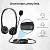 Hp Stereo 3.5mm Headset G2 Wired Over Ear Headphones Black Hp Stereo 3.5mm Headset G2 Wired Over Ear Headphones Black