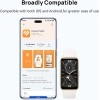 Huawei Band 9, Comfortable All-Day Wearing, Sleep Tracking, Fast Charging, Durable Battery, Intelligent Brightness Adjustments, 100 Different Workout Modes, Compatible with iOS&Android (Black)