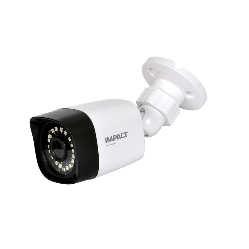 Impact by Honeywell 2MP Bullet CCTV Camera I 1080P real time high resolution AHD Wired Outdoor Camera White Impact by Honeywell 2MP Bullet CCTV Camera I 1080P real time high resolution AHD Wired Outdoor Camera White