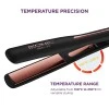 Ikonic Gleam 3.0 Hair Straightener, Black| Super slim 1 inch plates | Ergonomically slim | Digital temperature control| Automated Shut Off Safety | Advanced Rose Gold Titanium surface| Quick Heat Ikonic Gleam 3.0 Hair Straightener, Black| Super slim 1 inch plates | Ergonomically slim | Digital temperature control| Automated Shut Off Safety | Advanced Rose Gold Titanium surface| Quick Heat