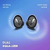 Infinity (JBL) Swing 320 by Harman 19 Hours of Playtime, , Bluetooth 5.0, Type C Wireless in Ear Earbuds with Mic - Black Infinity (JBL) Swing 320 by Harman 19 Hours of Playtime, , Bluetooth 5.0, Type C Wireless in Ear Earbuds with Mic - Black