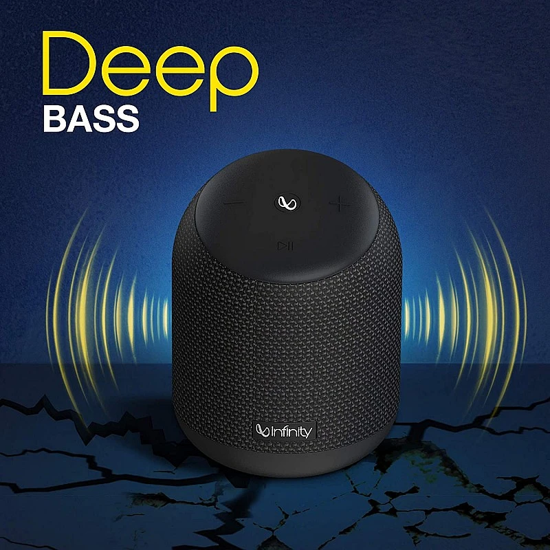 Infinity by Harman Fuze 200 Dual EQ Deep Bass 15W Portable Waterproof Wireless Speaker (Charcoal Black) Infinity by Harman Fuze 200 Dual EQ Deep Bass 15W Portable Waterproof Wireless Speaker (Charcoal Black)