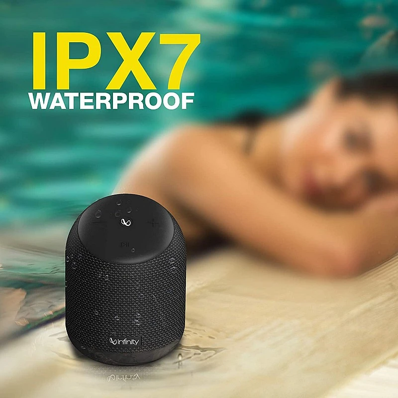 Infinity by Harman Fuze 200 Dual EQ Deep Bass 15W Portable Waterproof Wireless Speaker (Charcoal Black) Infinity by Harman Fuze 200 Dual EQ Deep Bass 15W Portable Waterproof Wireless Speaker (Charcoal Black)