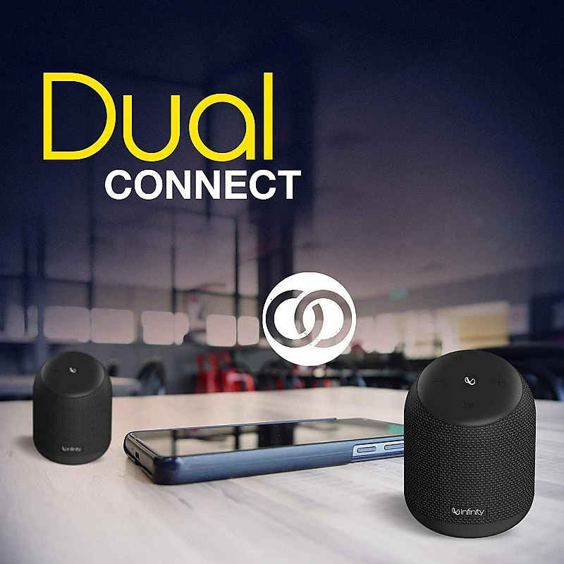 Infinity by Harman Fuze 200 Dual EQ Deep Bass 15W Portable Waterproof Wireless Speaker (Charcoal Black) Infinity by Harman Fuze 200 Dual EQ Deep Bass 15W Portable Waterproof Wireless Speaker (Charcoal Black)
