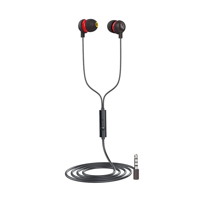 Infinity by Harman Zip 20 in-Ear Deep Bass Headphones with Mic Black Infinity by Harman Zip 20 in-Ear Deep Bass Headphones with Mic Black