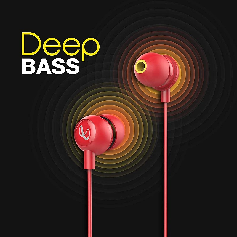 Infinity by Harman Zip 20 in-Ear Deep Bass Headphones with Mic Black Infinity by Harman Zip 20 in-Ear Deep Bass Headphones with Mic Black