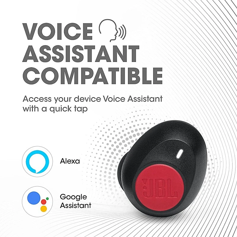 JBL C115 True Wireless Earbuds with Mic Red JBL C115 True Wireless Earbuds with Mic Red