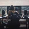 JBL Professional Series 104-BT Compact Desktop Reference Monitors with Bluetooth, Speaker Black