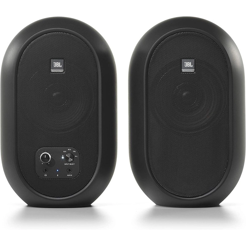 JBL Professional Series 104-BT Compact Desktop Reference Monitors with Bluetooth, Speaker Black