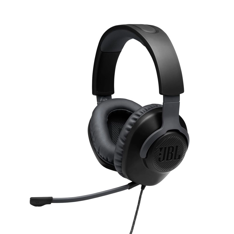 JBL Quantum 100 Wired Over Ear Gaming Headphones without Mic JBL Quantum 100 Wired Over Ear Gaming Headphones without Mic