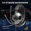 JBL Quantum 300, Wired Over Ear Gaming Headphones with Flip-up Boom Mic (Black) JBL Quantum 300, Wired Over Ear Gaming Headphones with Flip-up Boom Mic (Black)