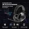 JBL Quantum 300, Wired Over Ear Gaming Headphones with Flip-up Boom Mic (Black) JBL Quantum 300, Wired Over Ear Gaming Headphones with Flip-up Boom Mic (Black)