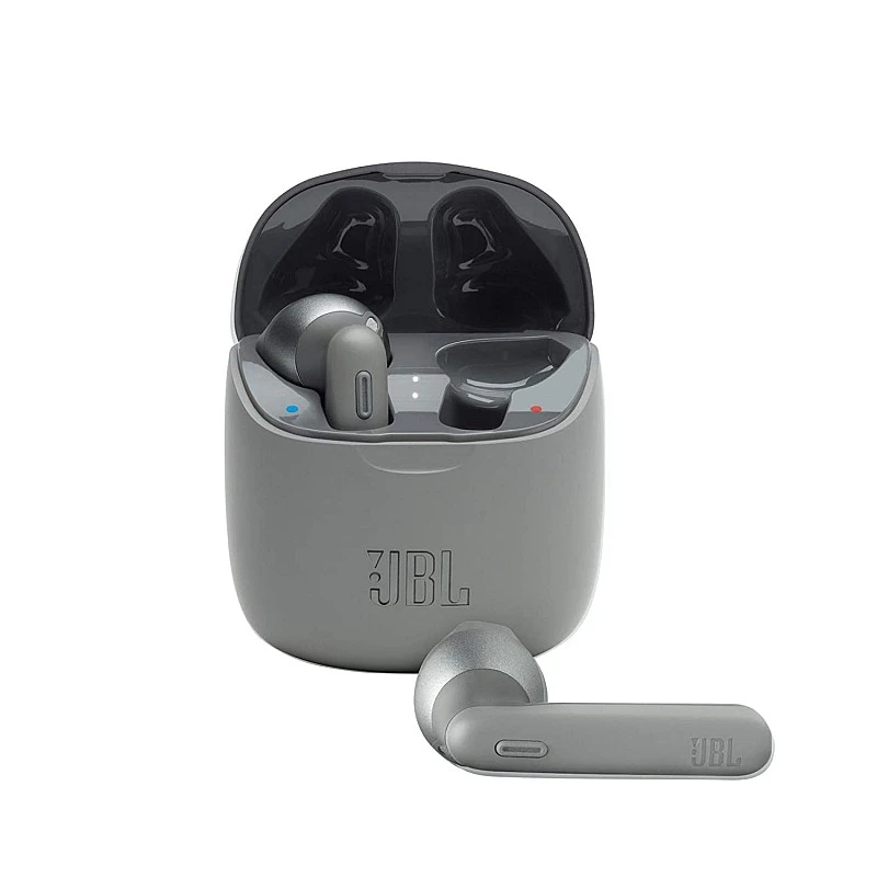 JBL Tune 225TWS by Harman True Wireless in-Ear Headphones with 25 Hours Playtime, Dual Connect, & Bluetooth 5.0 (Grey) JBL Tune 225TWS by Harman True Wireless in-Ear Headphones with 25 Hours Playtime, Dual Connect, & Bluetooth 5.0 (Grey)
