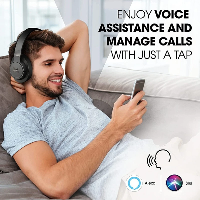 JBL Tune 760NC, Mic, up to 50 Hours Playtime, JBL Pure Bass, Google Fast Pair, Dual Pairing, AUX & Voice Assistant Support (Black) JBL Tune 760NC, Mic, up to 50 Hours Playtime, JBL Pure Bass, Google Fast Pair, Dual Pairing, AUX & Voice Assistant Support (Black)