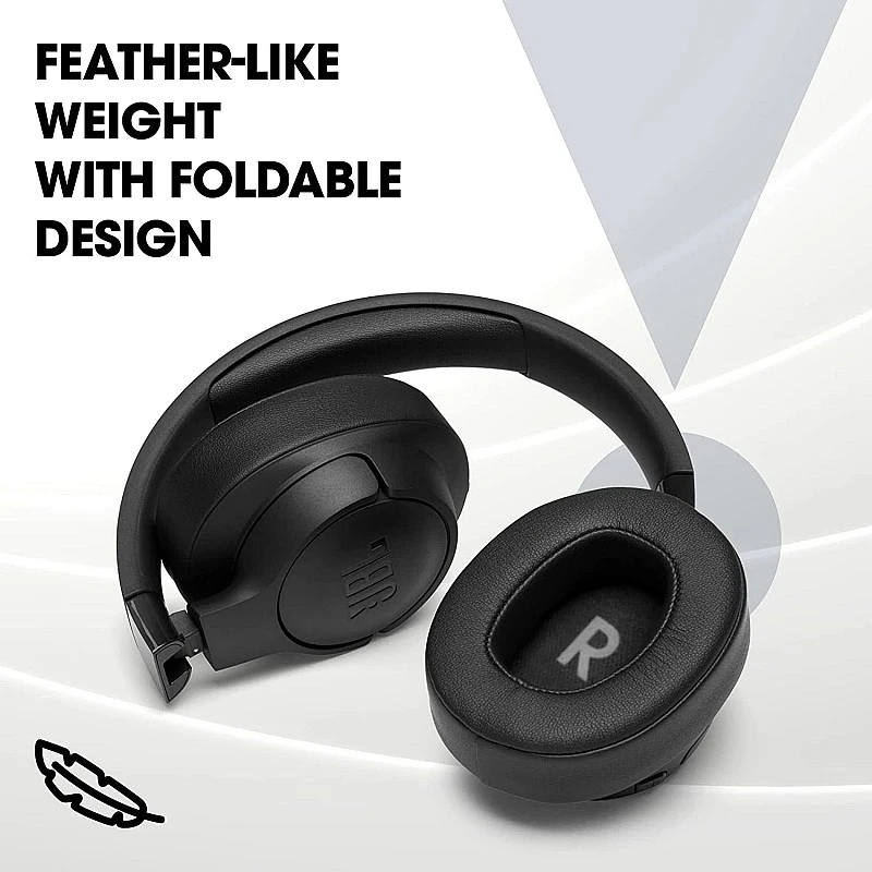 JBL Tune 760NC, Mic, up to 50 Hours Playtime, JBL Pure Bass, Google Fast Pair, Dual Pairing, AUX & Voice Assistant Support (Black) JBL Tune 760NC, Mic, up to 50 Hours Playtime, JBL Pure Bass, Google Fast Pair, Dual Pairing, AUX & Voice Assistant Support (Black)