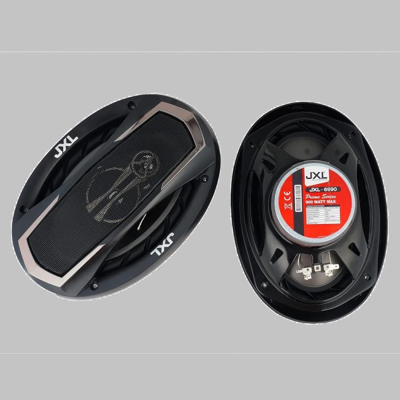 JXL 6990 Oval 3 Way High Performance Coaxial Car Speaker with Inbuilt PEI Car Tweeter and HOP Woofer 6X9 Inch 900W Pair (Black) JXL 6990 Oval 3 Way High Performance Coaxial Car Speaker with Inbuilt PEI Car Tweeter and HOP Woofer 6X9 Inch 900W Pair (Black)