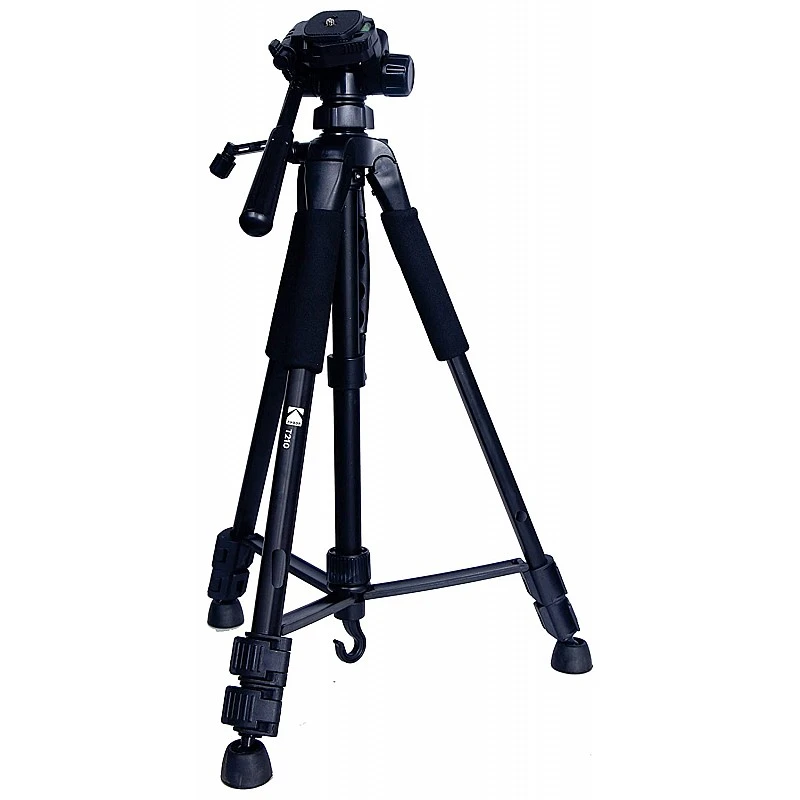 Kodak T210 150cm Three Way Pan Movement Tripod for Camera (Black) Kodak T210 150cm Three Way Pan Movement Tripod for Camera (Black)
