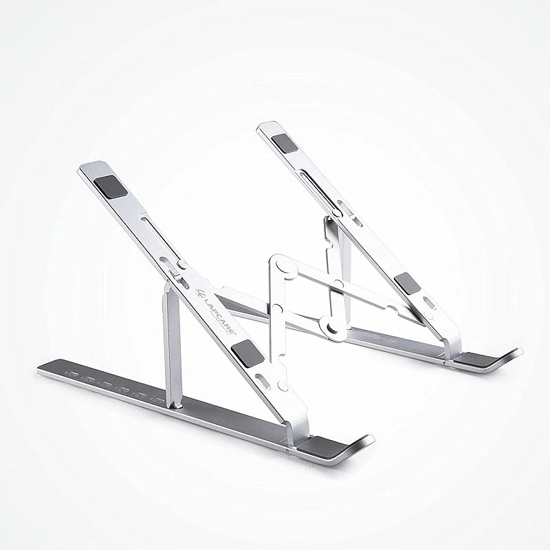 LAPGO - Aluminum Foldable stand with Pouch up to 15.6" Laptop LAPGO - Aluminum Foldable stand with Pouch up to 15.6" Laptop