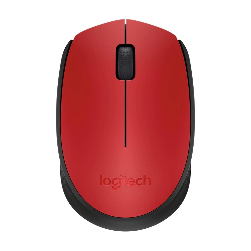 Logitech M171 Wireless Mouse (Red)
