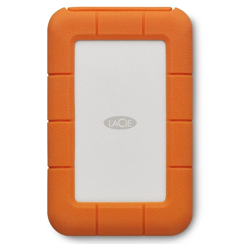 LaCie Rugged USB-C 4TB Portable External Hard Drive USB 3.0 Compatible, Drop Shock Dust Rain Resistant, for Mac & PC Desktop Laptop and 2-Year Data Recovery Services (STFR4000800) LaCie Rugged USB-C 4TB Portable External Hard Drive USB 3.0 Compatible, Drop Shock Dust Rain Resistant, for Mac & PC Desktop Laptop and 2-Year Data Recovery Services (STFR4000800)