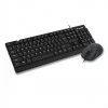Lapcare E9 Wired Combo-Wired Keyboard and Mouse Set-USB, Ergonomic Design- Black Lapcare E9 Wired Combo-Wired Keyboard and Mouse Set-USB, Ergonomic Design- Black