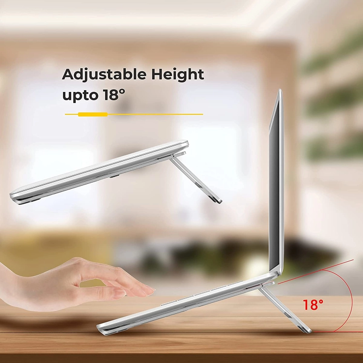 Lapcare LAPBUDDY- Aluminum Laptop Stand upto 15.6 Laptop
