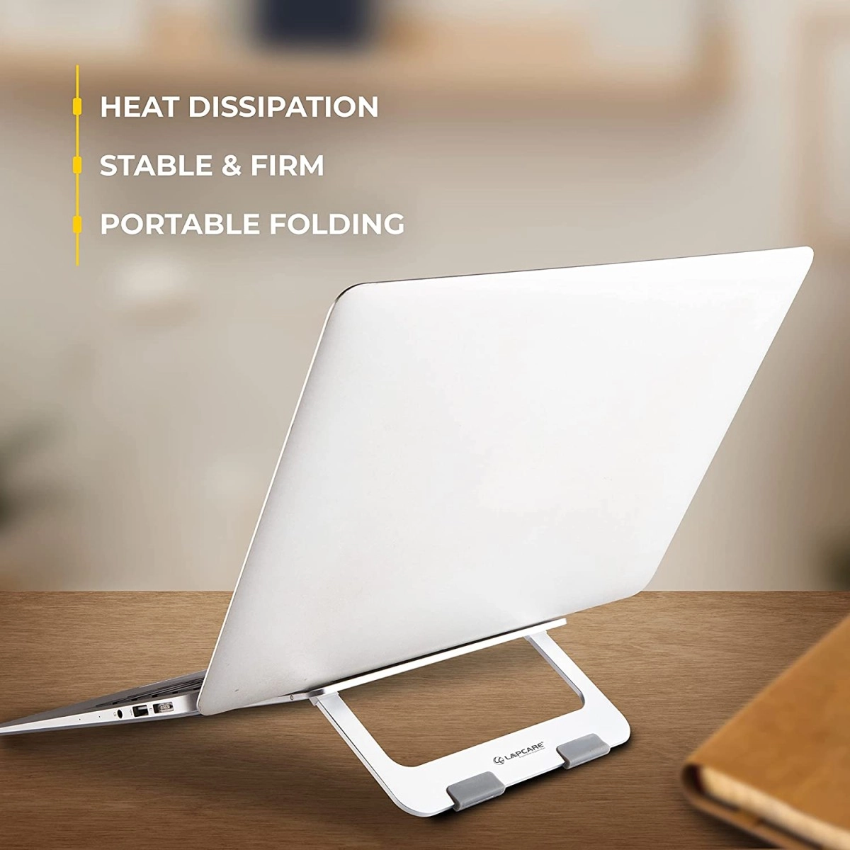 Lapcare LAPBUDDY- Aluminum Laptop Stand upto 15.6 Laptop