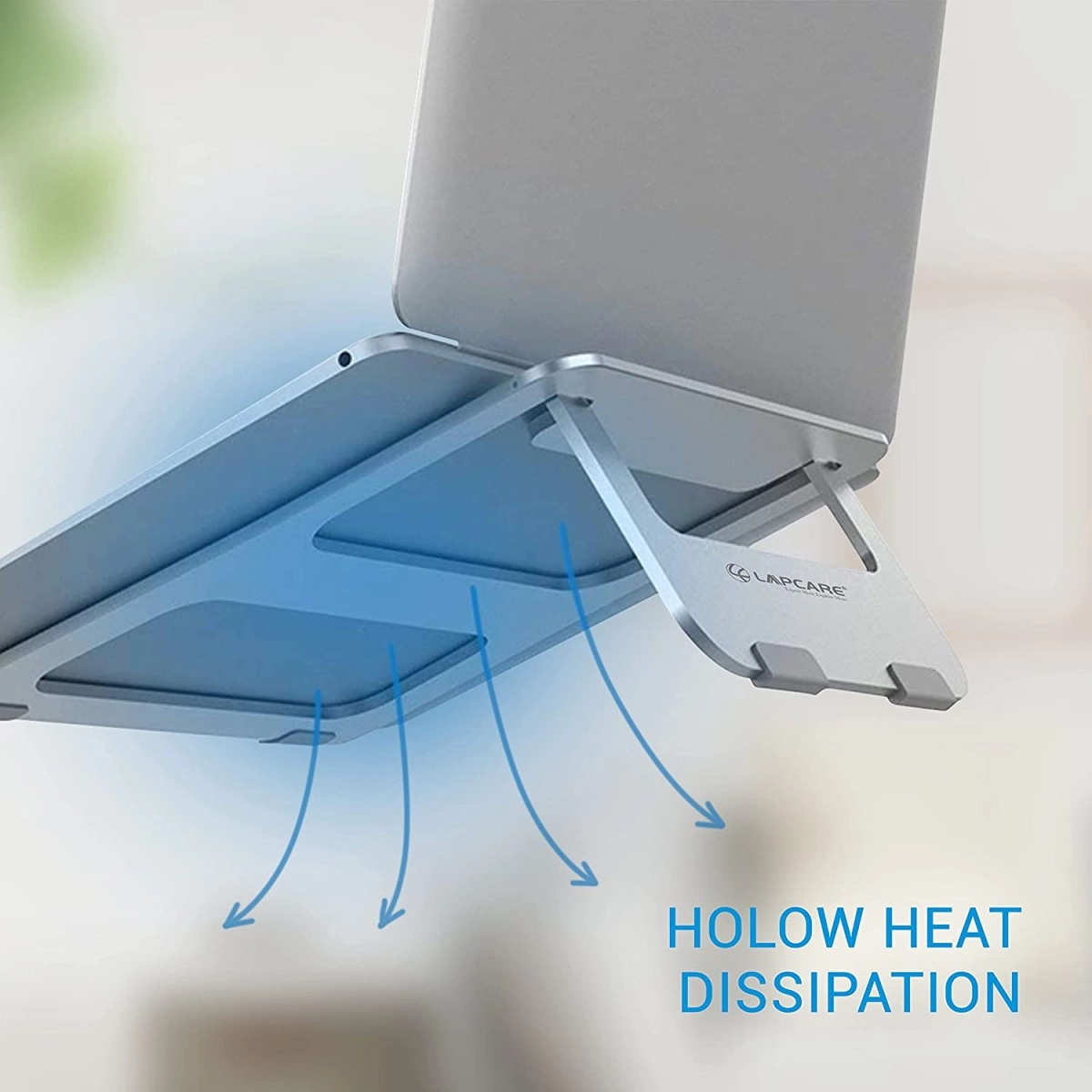 Lapcare LAPBUDDY- Aluminum Laptop Stand upto 15.6 Laptop