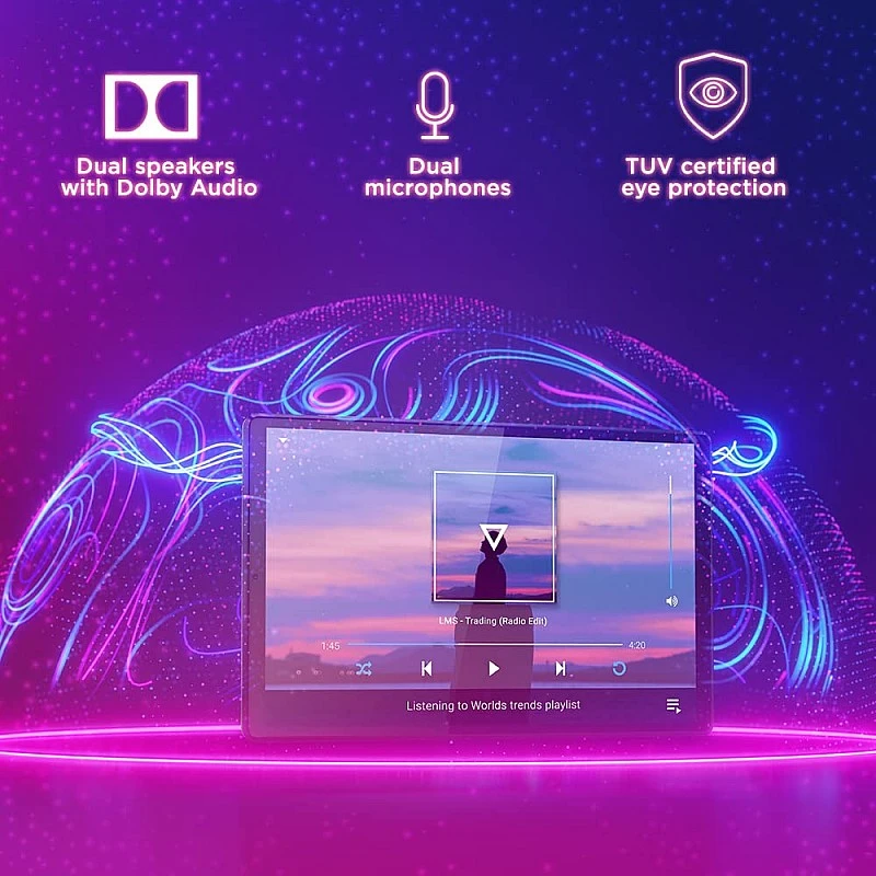 Lenovo Tab K10 FHD 4 GB RAM 64 GB ROM 10.3 inches with Wi-Fi+4G Tablet Abyss Blue Lenovo Tab K10 FHD 4 GB RAM 64 GB ROM 10.3 inches with Wi-Fi+4G Tablet Abyss Blue