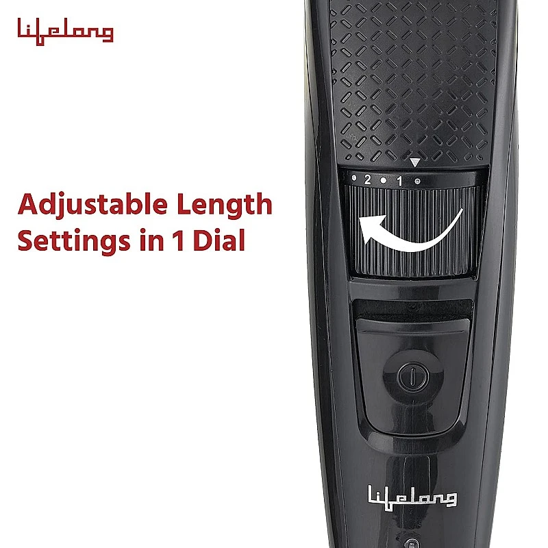 Lifelong Trimmer- 45 Minutes Runtime 20 Length Settings | Cordless, Rechargeable Trimmer with 1 Year Warranty (LLPCM13, Black) Lifelong Trimmer- 45 Minutes Runtime 20 Length Settings | Cordless, Rechargeable Trimmer with 1 Year Warranty (LLPCM13, Black)