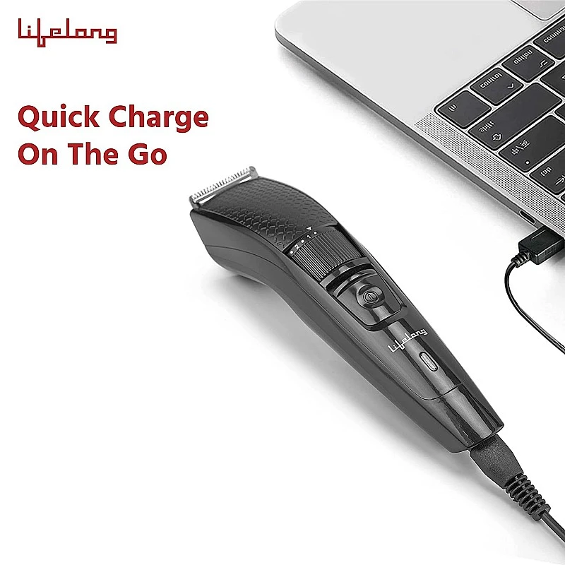 Lifelong Trimmer- 45 Minutes Runtime 20 Length Settings | Cordless, Rechargeable Trimmer with 1 Year Warranty (LLPCM13, Black) Lifelong Trimmer- 45 Minutes Runtime 20 Length Settings | Cordless, Rechargeable Trimmer with 1 Year Warranty (LLPCM13, Black)