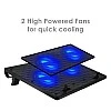 Live Tech Laptop Cooling Pad Led 2 Fan with Ease Stand USB Powered Laptop Cooling Pad Live Tech Laptop Cooling Pad Led 2 Fan with Ease Stand USB Powered Laptop Cooling Pad