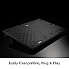 Live Tech Laptop Cooling Pad Led 2 Fan with Ease Stand USB Powered Laptop Cooling Pad Live Tech Laptop Cooling Pad Led 2 Fan with Ease Stand USB Powered Laptop Cooling Pad