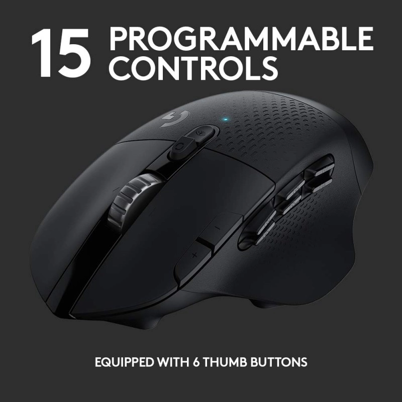 Logitech G604 Lightspeed Wireless Gaming Mouse Black Logitech G604 Lightspeed Wireless Gaming Mouse Black