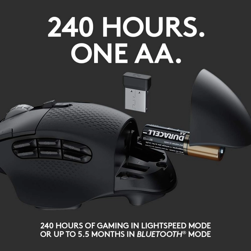Logitech G604 Lightspeed Wireless Gaming Mouse Black Logitech G604 Lightspeed Wireless Gaming Mouse Black