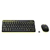 Logitech MK240 Nano Wireless Keyboard and Mouse Combo,12 Function Keys 2.4GHz Wireless Black and Yellow Logitech MK240 Nano Wireless Keyboard and Mouse Combo,12 Function Keys 2.4GHz Wireless Black and Yellow