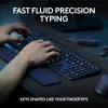 Logitech MX Keys S Combo - Performance Wireless Keyboard and Mouse with Palm Rest, Customisable Illumination, Fast Scrolling, Bluetooth, USB C, for Windows, Linux, Chrome, Mac