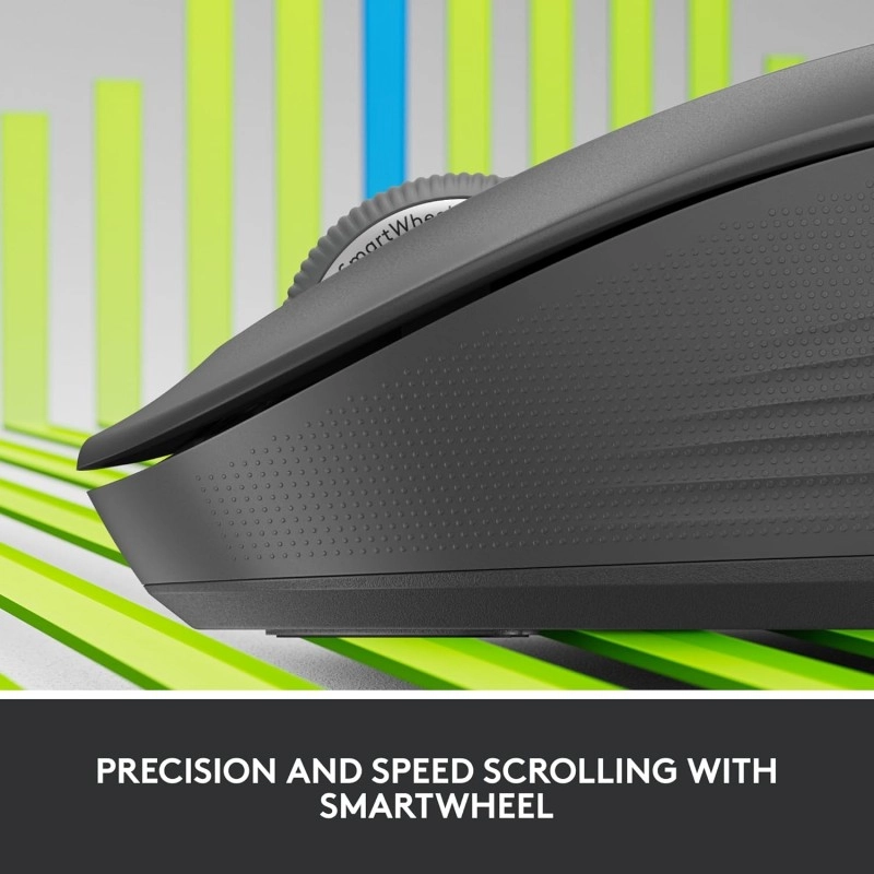 Logitech Signature M550 L Full Size Wireless Mouse - for Large Sized Hands, 2-Year Battery, Silent Clicks, Bluetooth, Multi-Device Compatibility Logitech Signature M550 L Full Size Wireless Mouse - for Large Sized Hands, 2-Year Battery, Silent Clicks, Bluetooth, Multi-Device Compatibility