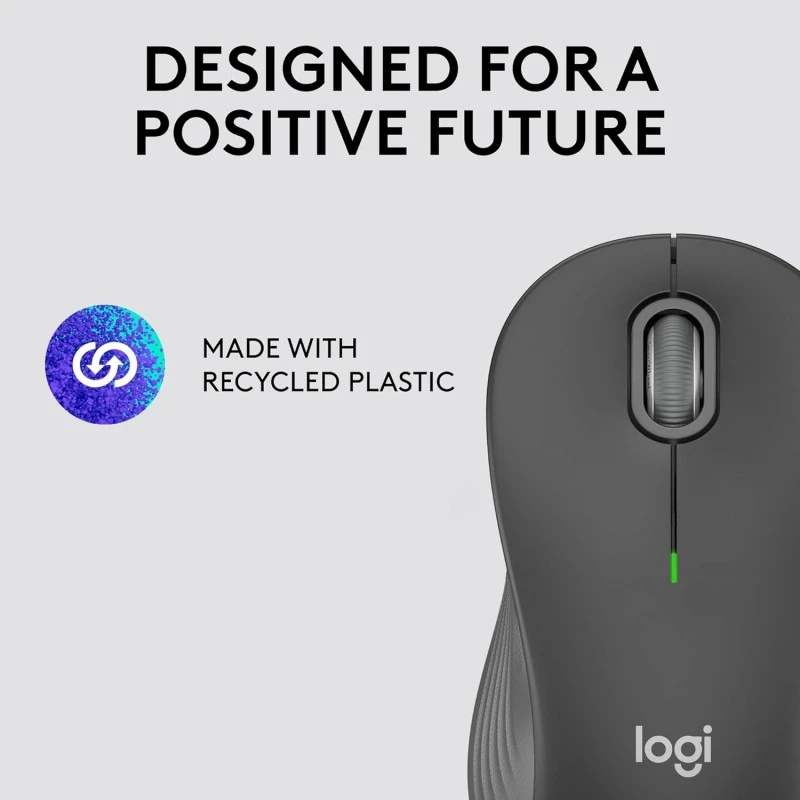 Logitech Signature M550 L Full Size Wireless Mouse - for Large Sized Hands, 2-Year Battery, Silent Clicks, Bluetooth, Multi-Device Compatibility Logitech Signature M550 L Full Size Wireless Mouse - for Large Sized Hands, 2-Year Battery, Silent Clicks, Bluetooth, Multi-Device Compatibility