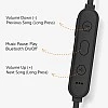 Matlek Bluetooth Earphone Wireless Headphone Neckband Earbud with Mic Sweat Proof (Black) Matlek Bluetooth Earphone Wireless Headphone Neckband Earbud with Mic Sweat Proof (Black)